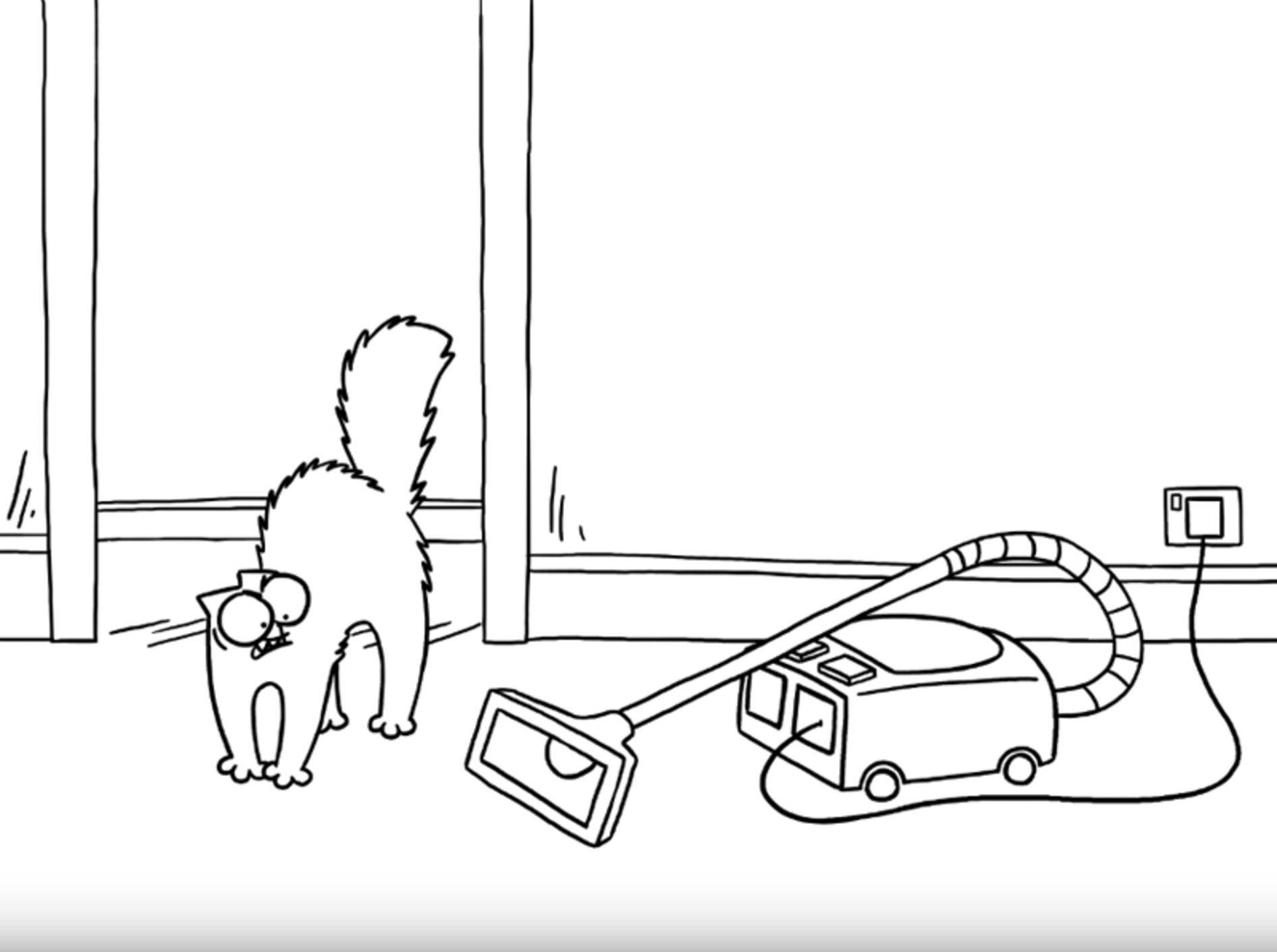 Simon's Cat und das fiese Staubsaugermonster – YouTube / Simon's Cat