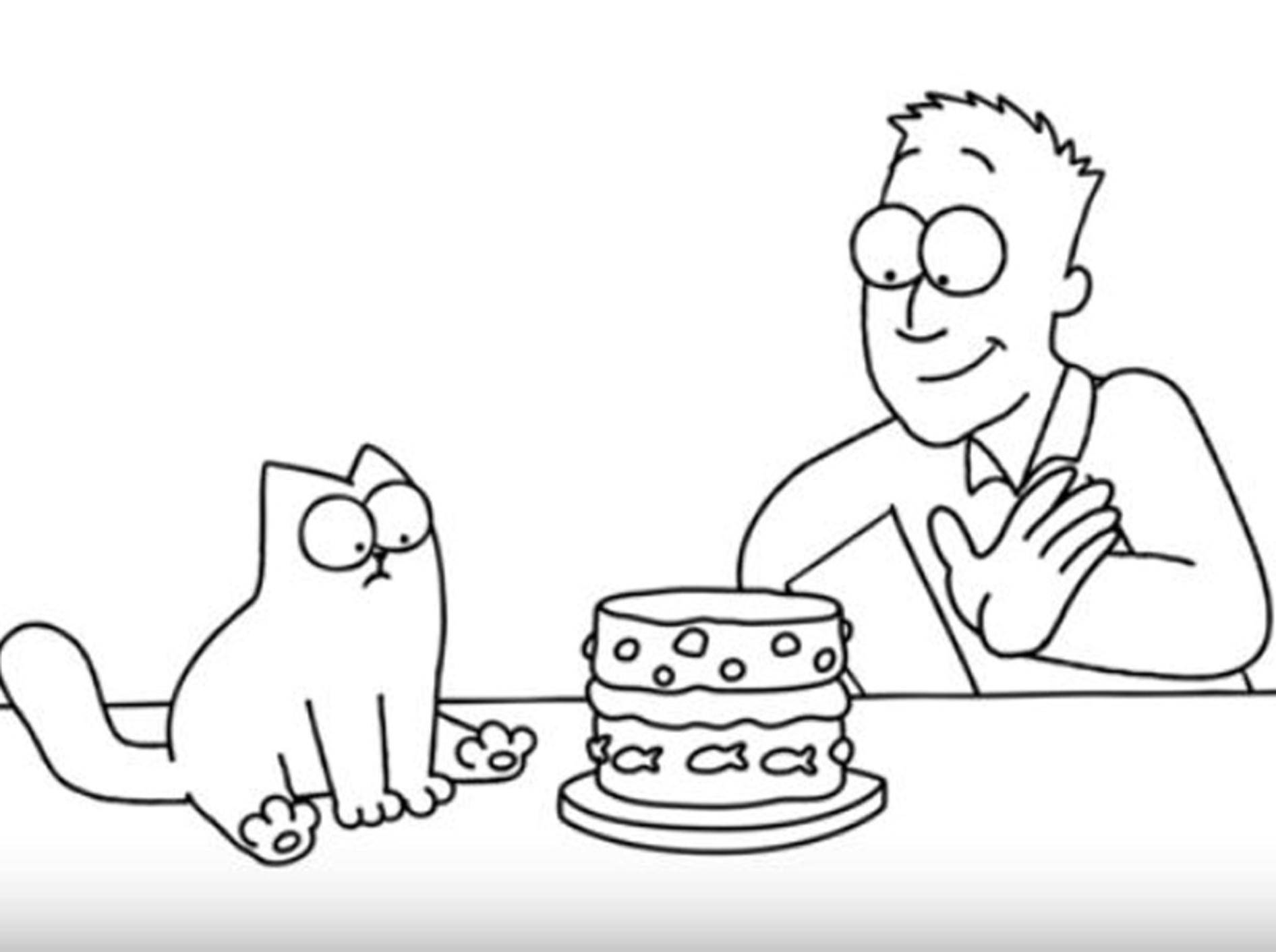 Simon's Cat feiert seinen zehnten Geburtstag - Bild: YouTube / Simon's Cat