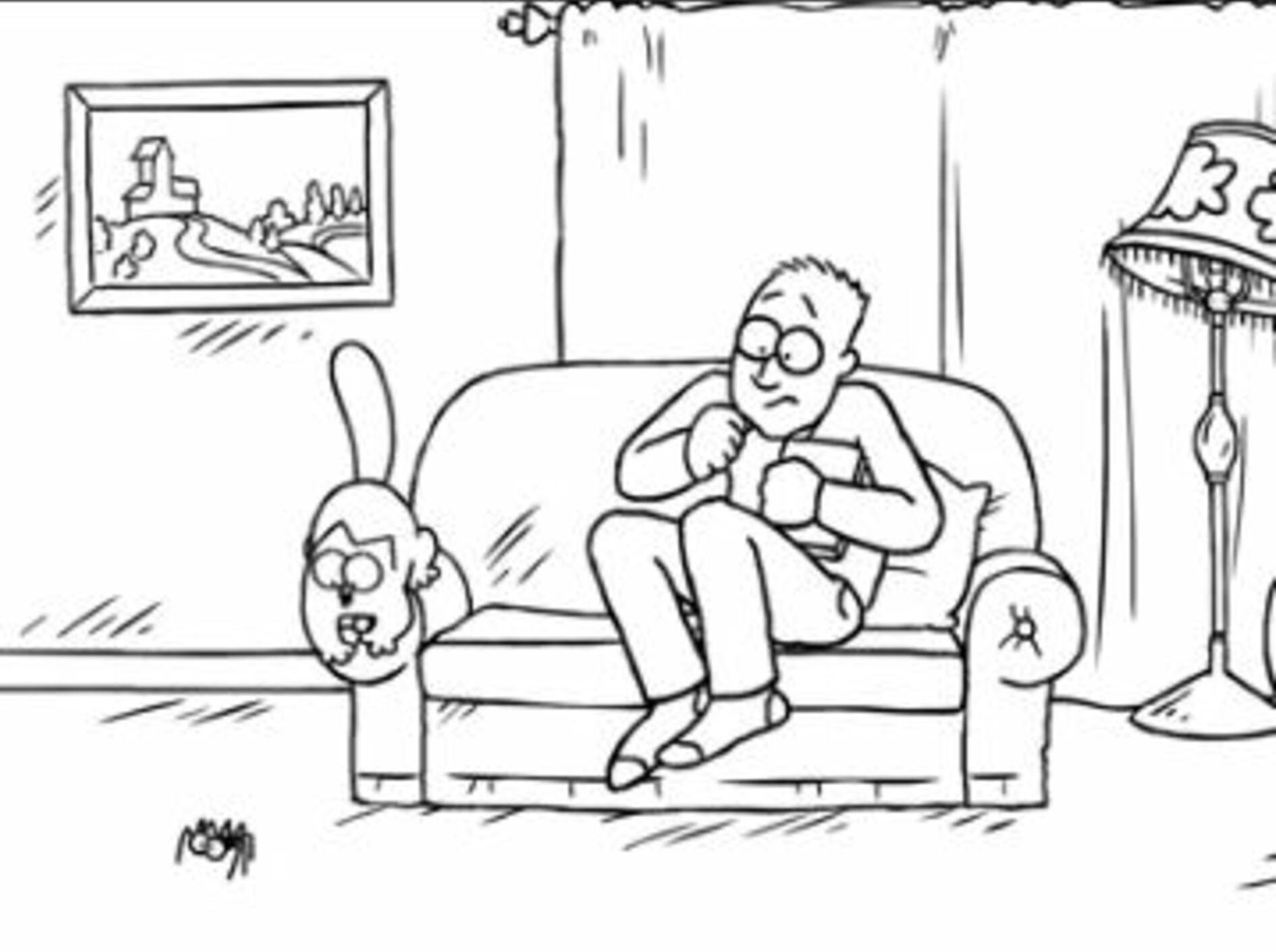 Halloween mit Simon's Cat: Jetzt wird's gruselig! — Bild: Youtube / simonscat