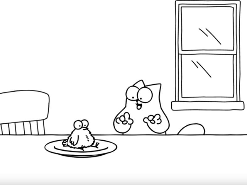 Simon's Cat in Festtagsstimmung